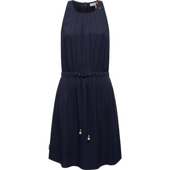 Kleidung Damen Kleider Ragwear Sommerkleid Sanai Blau