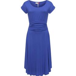 Kleidung Damen Kleider Ragwear Sommerkleid Yvone Solid Blau