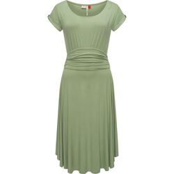 Kleidung Damen Kleider Ragwear Sommerkleid Yvone Solid Grün
