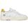 Schuhe Herren Sneaker Date M997-CR-CA-HY - COURT CALF-WHITE YELLOW Weiss