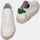 Schuhe Herren Sneaker Date M997-CR-CA-WG - COURT CALF-WHITE GREEN Weiss