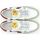 Schuhe Herren Sneaker Valsport SUPER PELLE - VS1950M-WHITE/BORDEAUX/GREY Weiss