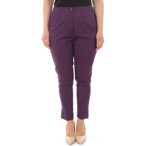 Kleidung Damen 5-Pocket-Hosen Marina Rinaldi 24181310576 Violett