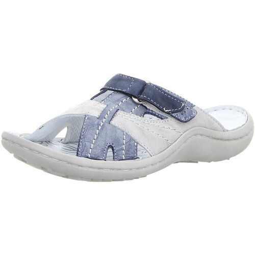 Schuhe Damen Pantoletten / Clogs Krisbut Pantoletten 7003-10-1 Blau