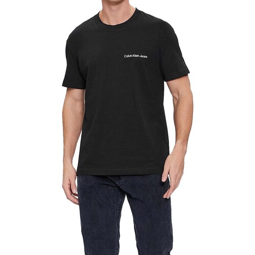Kleidung Herren T-Shirts & Poloshirts Ck Jeans Eclipse Graphic Tee Schwarz