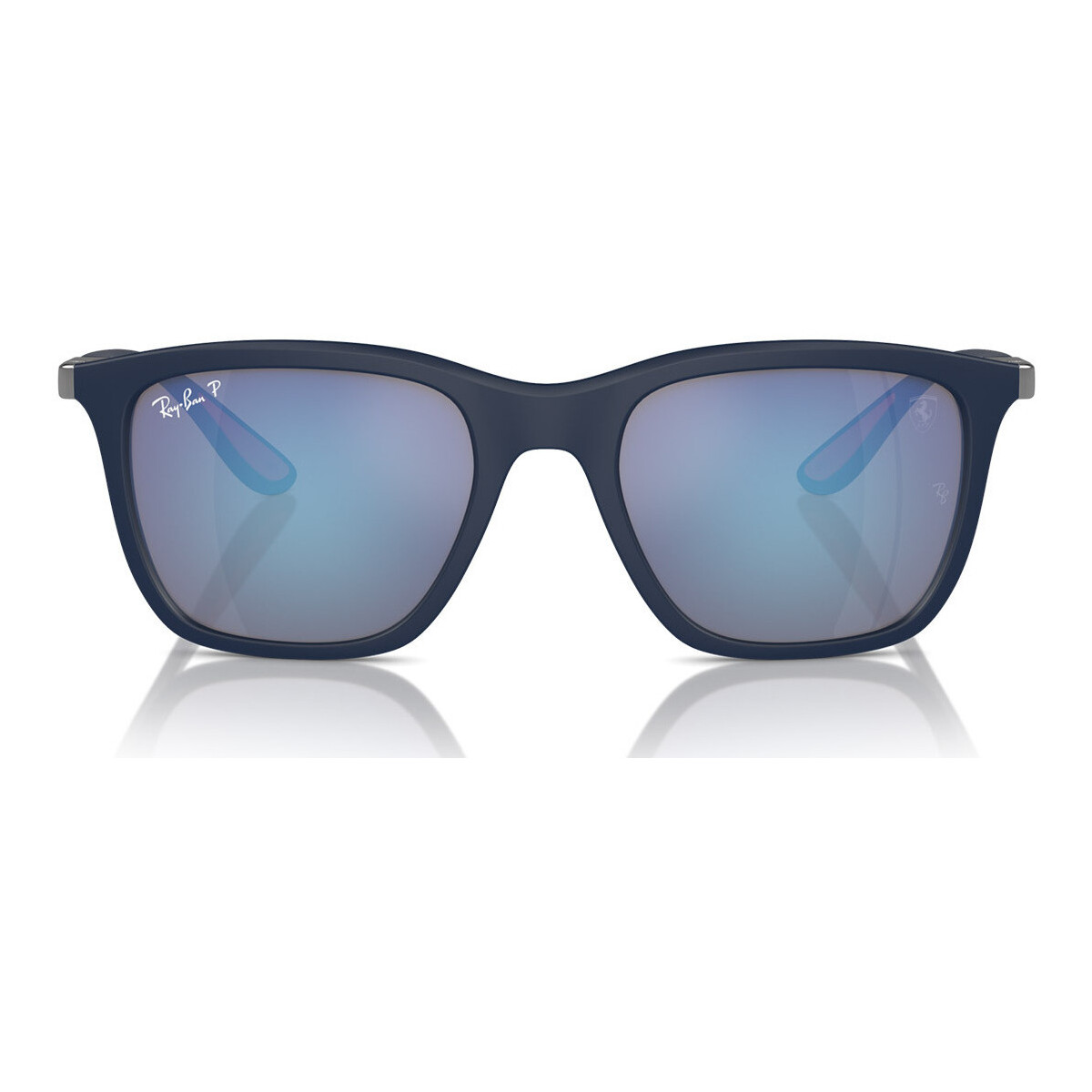 Uhren & Schmuck Sonnenbrillen Ray-ban Ferrari Sonnenbrille RB4433M F698H0 Polarisiert Blau