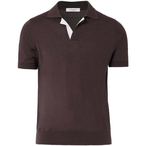 Kleidung Herren T-Shirts & Poloshirts Paolo Pecora  Braun
