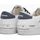 Schuhe Herren Sneaker Crime London DISTRESSED 16004-PP5 WHITE/BLU Weiss
