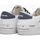 Schuhe Herren Sneaker Crime London DISTRESSED 16004-PP5 WHITE/BLU Weiss