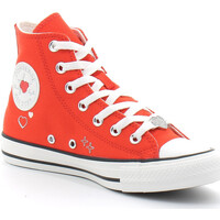 Schuhe Damen Sneaker Converse  Rot