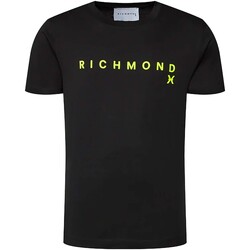 Kleidung Herren T-Shirts & Poloshirts John Richmond T-Shirt Aaron Schwarz