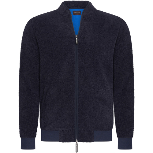 Kleidung Herren Sweatshirts Cappuccino Italia Sherpa Fleece Vest Blau