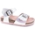 Schuhe Kinder Sandalen / Sandaletten Pablosky Keopis Kids Sandals 428300 Y - Keopis Iris Rosa