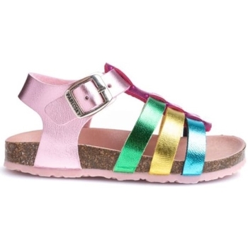 Schuhe Kinder Sandalen / Sandaletten Pablosky Laminado Kids Sandals 428870 Y - Laminado Rosa Multicolor