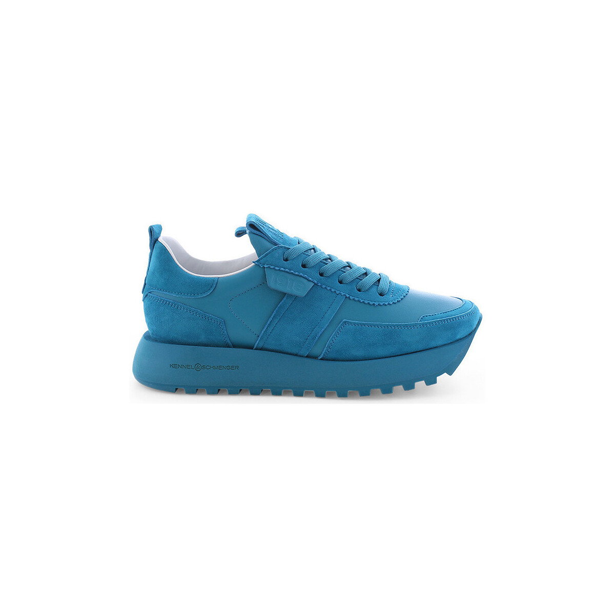 Schuhe Damen Sneaker Low Kennel + Schmenger TONIC Blau