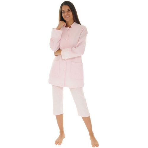 Kleidung Damen Pyjamas/ Nachthemden Christian Cane GINETTE Rosa