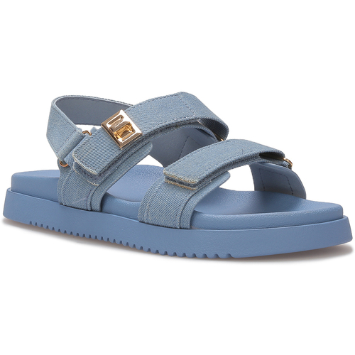 Schuhe Damen Sandalen / Sandaletten La Modeuse 71052_P166593 Blau