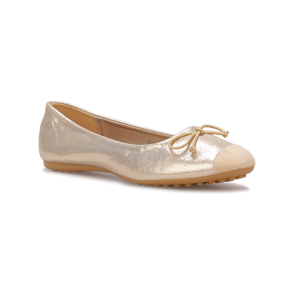 Schuhe Damen Ballerinas La Modeuse 71054_P166605 Gold