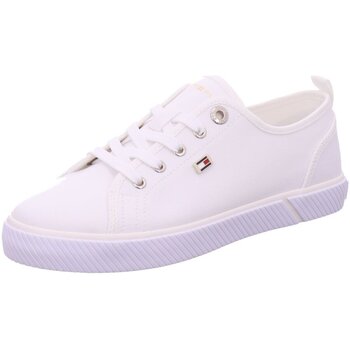 Schuhe Damen Sneaker Tommy Hilfiger FW0FW08063-YBS Canvas white FW0FW08063-YBS Other