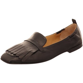 Schuhe Damen Slipper Pomme D'or Premium 0182-nero Schwarz