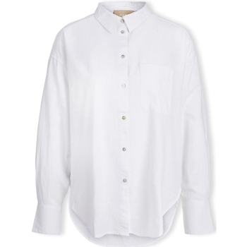 Jjxx  Blusen Jamie Linen Shirt L/S - White