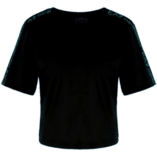 Kleidung Damen T-Shirts Emporio Armani EA7 3DTT02-TJ02Z Schwarz