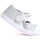 Schuhe Kinder Sneaker Pablosky Lino 975100 K - Lino Glitter Blanco Silbern