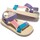 Schuhe Damen Sandalen / Sandaletten D.Franklin SCHUHE  DFSH361007 Multicolor