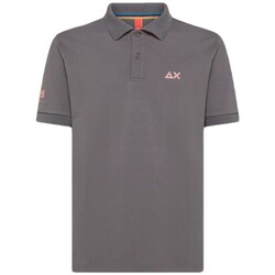 Kleidung Herren T-Shirts & Poloshirts Sun68 Polo Sun68 Logo Beach Ink Blau