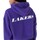 Kleidung Damen Fleecepullover New-Era Nba Team Logo Crop Hoody Loslak  Trpagd Violett