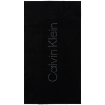 Home Handtuch und Waschlappen Calvin Klein Jeans KU0KU00118 Schwarz