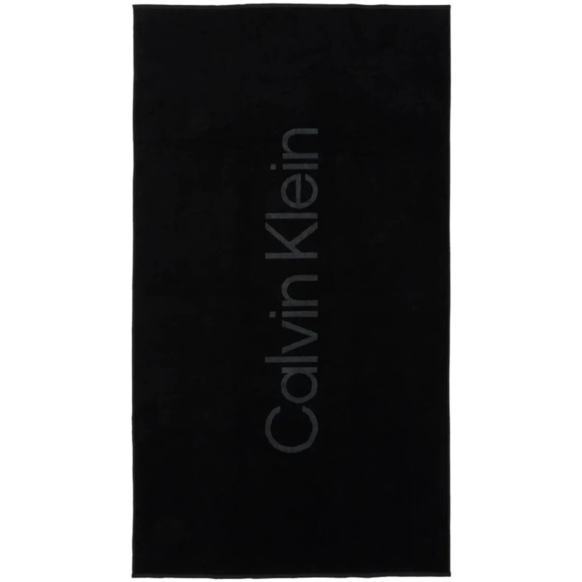 Home Handtuch und Waschlappen Calvin Klein Jeans KU0KU00118 Schwarz