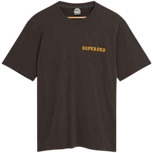 Kleidung Herren T-Shirts Superdry  Schwarz