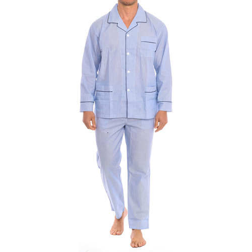 Kleidung Herren Pyjamas/ Nachthemden Kisses&Love KL30192 Blau