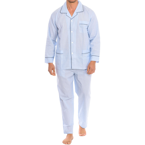 Kleidung Herren Pyjamas/ Nachthemden Kisses&Love KL30193 Blau
