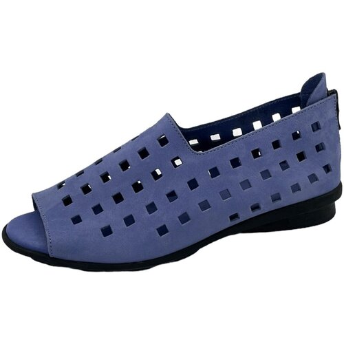 Schuhe Damen Slipper Arche Slipper Drick flieder 14I01DRICK*7200MAYA Blau