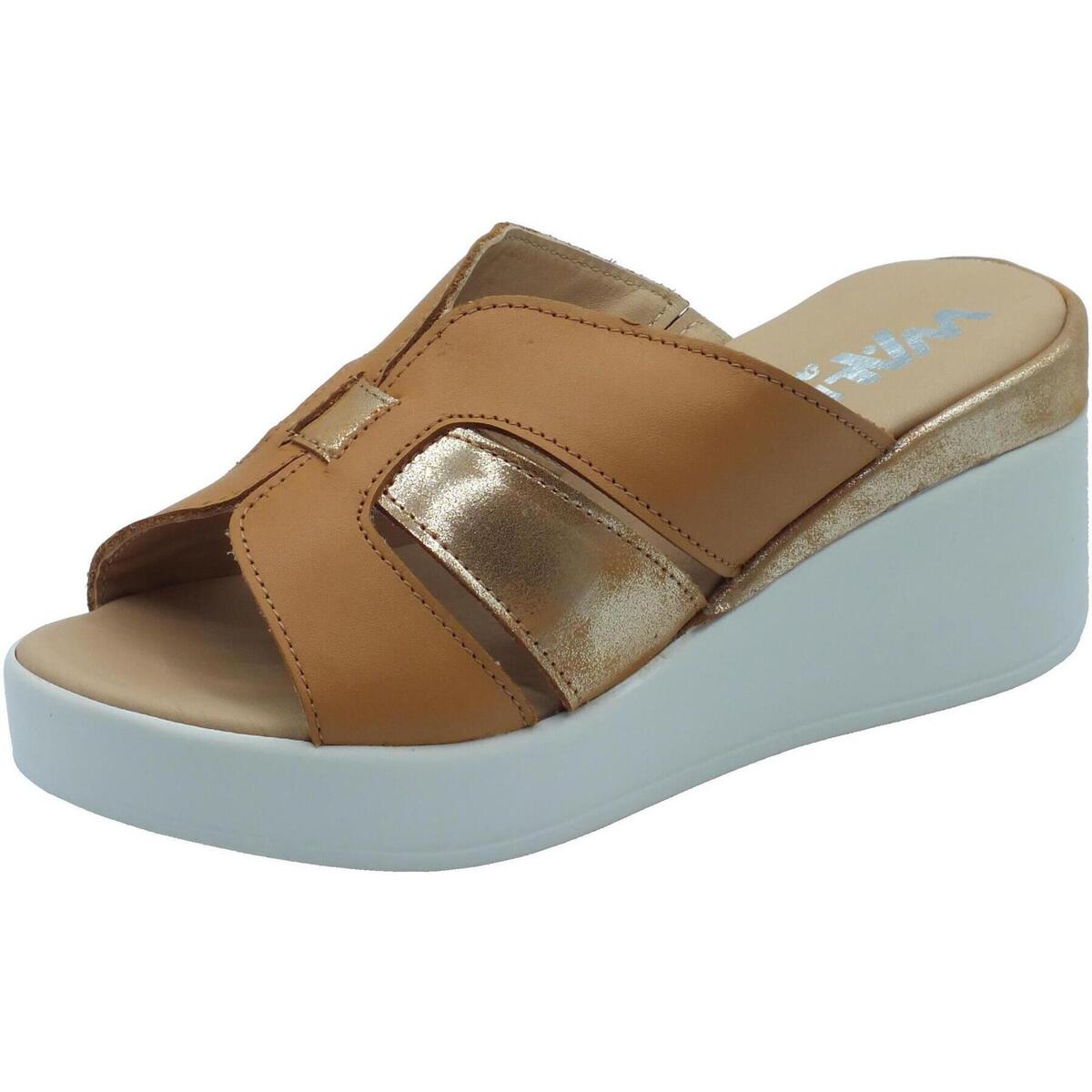 Schuhe Damen Sandalen / Sandaletten Melluso 019218 Braun