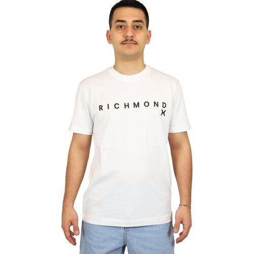 Kleidung Herren T-Shirts Richmond X UMP24004TS Weiss