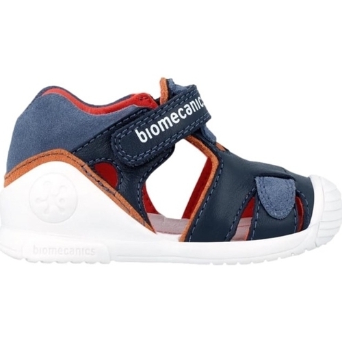 Schuhe Kinder Sandalen / Sandaletten Biomecanics Kids Sandals 242124-A - Ocean Blau