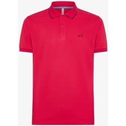 Kleidung Herren T-Shirts & Poloshirts Sun68 A34113 Rot