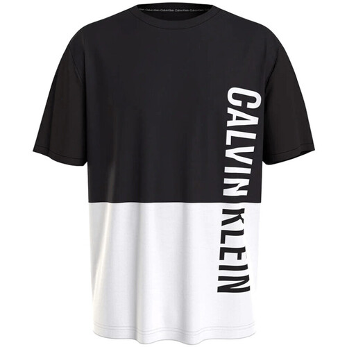 Kleidung Herren T-Shirts Calvin Klein Jeans KM0KM00999 Schwarz