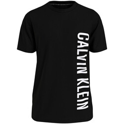 Kleidung Herren T-Shirts Calvin Klein Jeans KM0KM00998 Schwarz