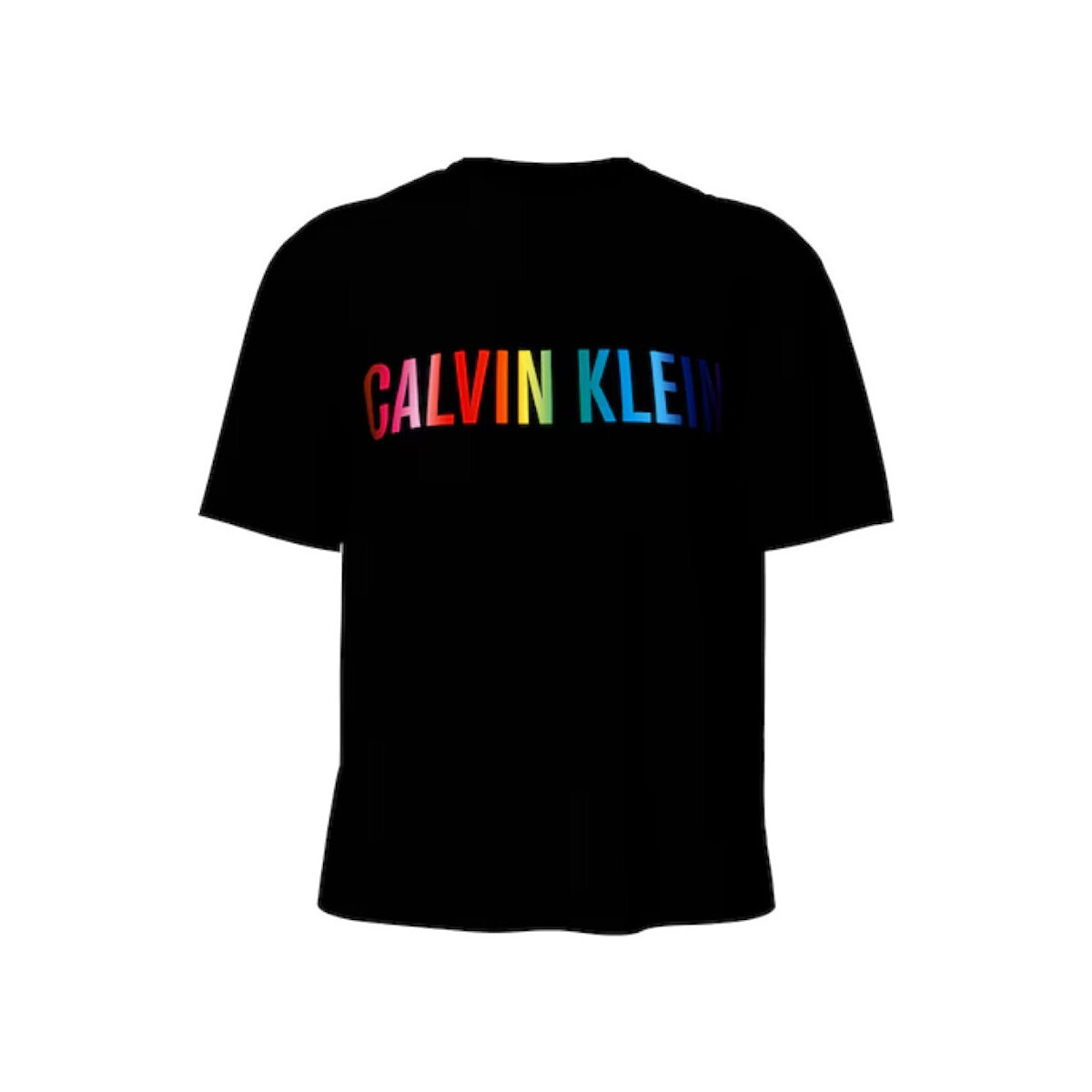 Kleidung Damen T-Shirts Calvin Klein Jeans 00GNS4K187 Schwarz