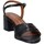 Schuhe Damen Sandalen / Sandaletten Donna Serena 4d5206dp Sandelholz Frau Blau