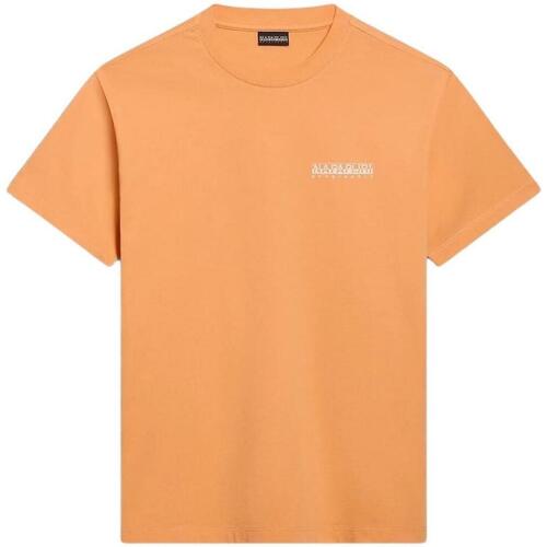 Kleidung Damen T-Shirts & Poloshirts Napapijri  Orange