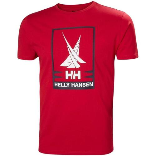 Kleidung T-Shirts Helly Hansen  Rot