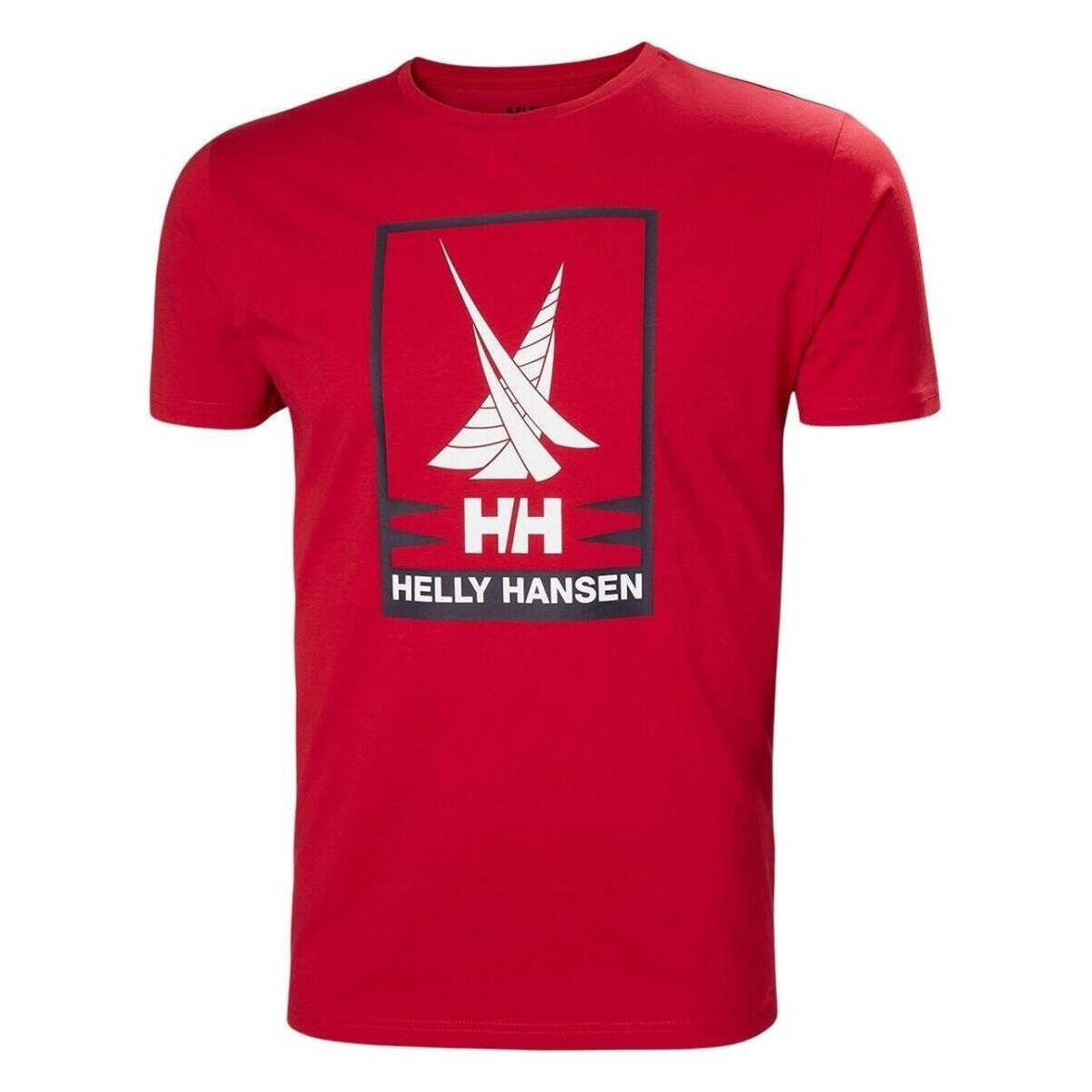 Kleidung T-Shirts Helly Hansen  Rot