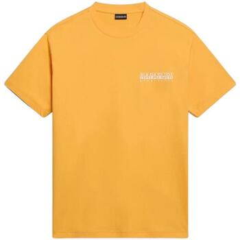 Kleidung Herren T-Shirts Napapijri  Gelb