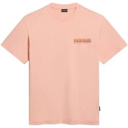 Kleidung Herren T-Shirts Napapijri  Rosa