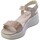 Schuhe Damen Sandalen / Sandaletten Enval 345439 Gold